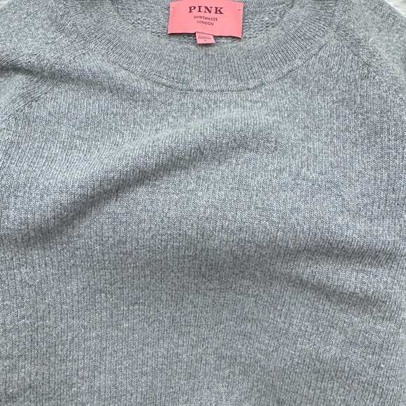 Thomas Pink Classic Gray Crewneck Sweater - Picture 7 of 8